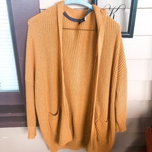 Urban Outfitters Yellow Cardigan